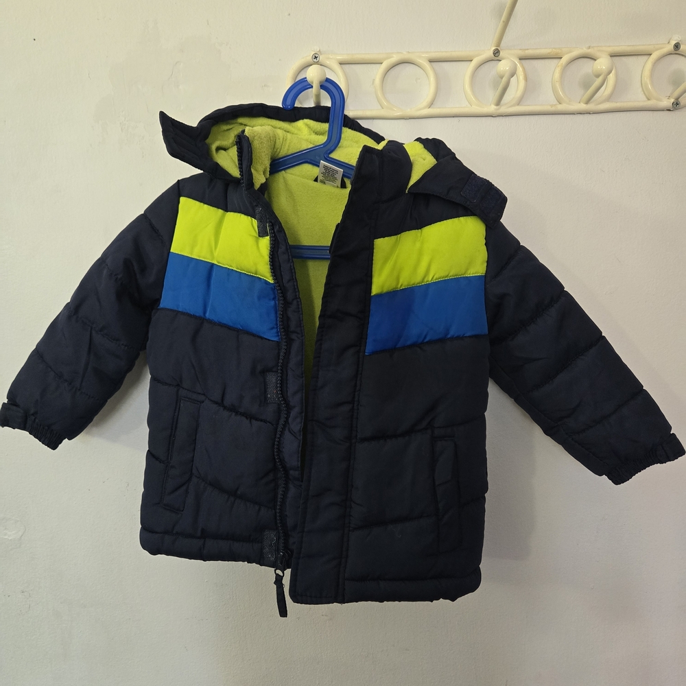 Okie Dokie Lime Green Fleece Jacket